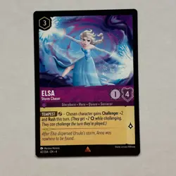 Elsa 42/204 Disney Lorcana Ursula's Return Regular Rare Card NM - Image 1