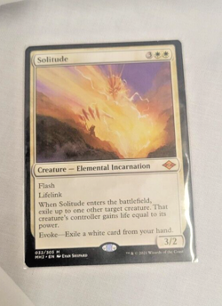 SOLITUDE Modern Horizons 2 Magic MTG NM* CARD - Image 2