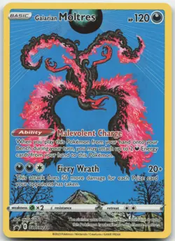 Galarian Moltres SWSH284 SWSH: Sword & Shield Promo Cards Pokemon Card LP - Image 1