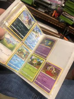 Pokemon Binder With Cards What You See Is What You Get - Image 4