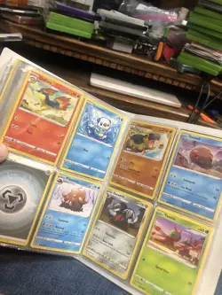 Pokemon Binder With Cards What You See Is What You Get - Image 5