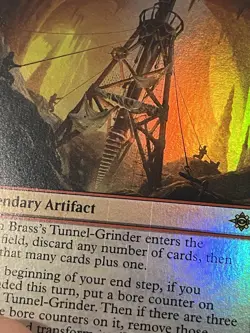 MTG Brass's Tunnel-Grinder The Lost Caverns of Ixalan Foil MP - Image 2