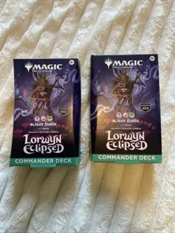 Magic: The Gathering - Lorwyn Eclipsed - Blight Curse - Commander Deck - NEW - Image 1