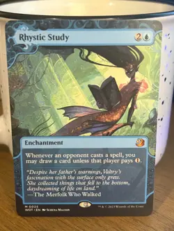 Rhystic Study Wilds of Eldraine: Enchanting Tales Regular - Image 1