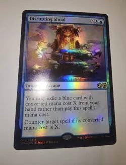 Disrupting Shoal Ultimate Masters Foil NM Mtg Magic The Gathering - Image 1