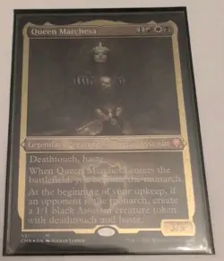Queen Marchesa (Foil Etched) Commander Legends Foil NM - Image 1