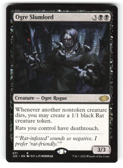 Ogre Slumlord #71 LP (R) (J22) Magic MTG - Image 1