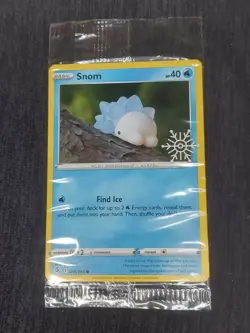 Snom 084/264 ~W/ Swirl~ Factory Sealed Snowflake Stamped Cosmo Holo Pokemon Mint - Image 1