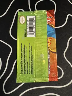 Pokemon Ex Fire Red Leaf Green Charizard Vintage Booster Pack New Empty - Image 2