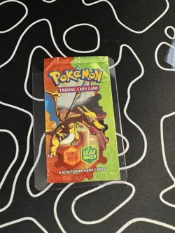 Pokemon Ex Fire Red Leaf Green Charizard Vintage Booster Pack New Empty - Image 3