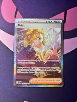 Pokemon TCG - Briar 171/142 SIR - Stellar Crown Trainer Full Art - NM+ 🔥 - Image 1