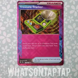 Pokemon Card Treasure Tracker 131/131 Scarlet Violet Prismatic Evolutions LP - Image 1