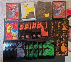 Lot Of 4 Sealed 25 Single Sleeves Pokemon Official TCG Sleeves - Image 1
