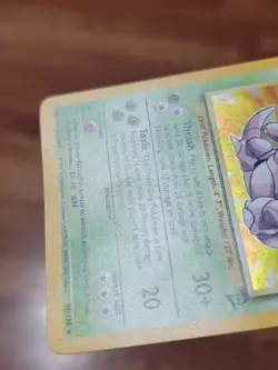 1999-2000 Pokemon Nidoking Holo Base Set 2 Card 11/130 Rare 2nd Edition - MP!! - Image 2