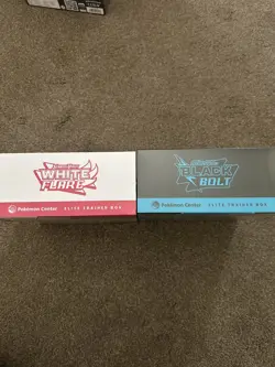 Pokemon Black Bolt and White Flare Pokemon Center ETB Sealed Elite Trainer Box's - Image 3
