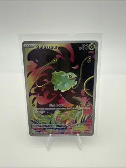 Pokemon Bulbasaur 133/132 Me01: Mega Evolution Holo - Image 1