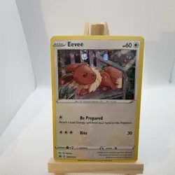 Pokemon Eevee SWSH175 Sword & Shield Promo Holo Basic 60 HP TCG Card - Image 1
