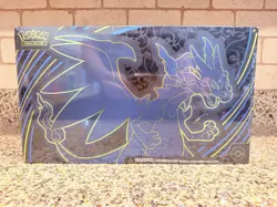 Pokemon Mega Charizard X ex Ultra Premium Collection Box Sealed New UPC Crease - Image 1