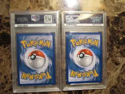TWO Pokemon 2009 Charizard Platinum Rev Foil Holo Arceus #1 PSA 9 - Image 2