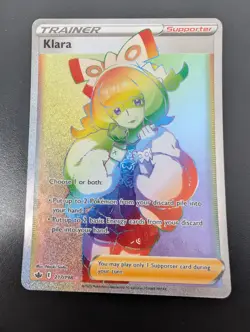 Pokemon TCG - Klara 217/198 Full Art Rare | Chilling Reign NM/M - Image 4