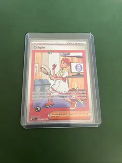 Pokemon TCG Crispin Trainer Prismatic Evolutions Card 171/131 - Image 1