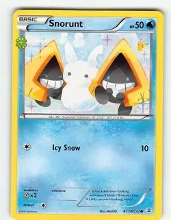 SNORUNT RC7/RC32 COMMON GENERATIONS POKEMON LP - Image 2