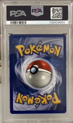 1999 Pokemon Shadowless Base Set Blastoise #2 PSA 8 - Image 2