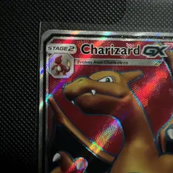 Pokemon Charizard GX SM60 Sun & Moon Full Art Holo Black Star Promo 2017 - Image 2