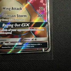 Pokemon Charizard GX SM60 Sun & Moon Full Art Holo Black Star Promo 2017 - Image 4