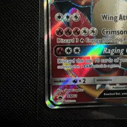 Pokemon Charizard GX SM60 Sun & Moon Full Art Holo Black Star Promo 2017 - Image 5