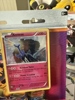 Pokemon TCG: Roaring Skies/Evolutions/Steam Siege 3 Pack Blister - Xerneas Promo - Image 4