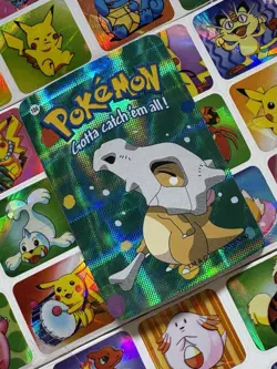 Pokemon 151 Vintage Pocket Monsters Vending HOLO Prism Sticker 2000 Nintendo - Image 1