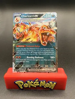 Charizard ex ⭐ 054/091 Holo Double Rare Paldean Fates 2024 Pokemon NM - Image 1