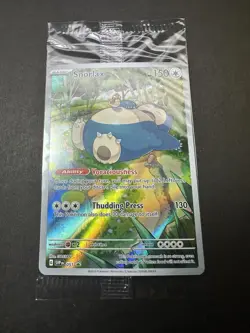 Pokemon 151 English ETB Promo: Snorlax SVP 051 - Sealed - Image 1