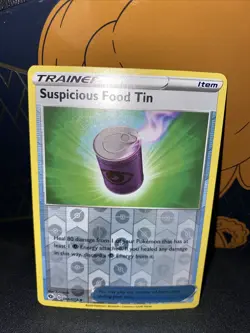 Pokemon TCG Champions Path Reverse Holo Suspicious Food Tin 66/73 - Image 1