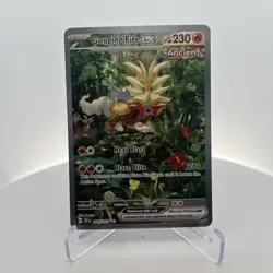 Pokemon TCG Gouging Fire EX Scarlet & Violet Temporal Forces 204/162 - Image 1