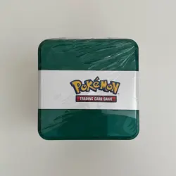Pokemon TCG: Grass Stacking Tin 3 Booster Packs And Coin - Image 4