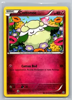 Cottonee 55/98 Ancient Origins Pokemon TCG Fairy Type Basic Cotton Puff Pokemon - Image 1