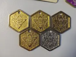 Yu-Gi-Oh! Hexors Lot of 22 Tiles + Rulebook, Mat, and Starter Set Pieces - Image 3