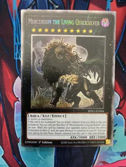 Yu-Gi-Oh: STARLIGHT! BPRO-EN084 Mercurium the Living Quicksilver 1st Ed. NM-MINT - Image 1