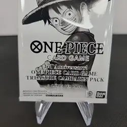 One Piece TCG 3rd Anniversary Treasure Campaign Promo Pack Sealed Unopened - Image 4