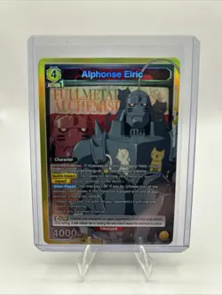 Union Arena TCG Alphonse Elric (SR) UE09BT/FMA-1-004 Fullmetal Alchemist - Image 1