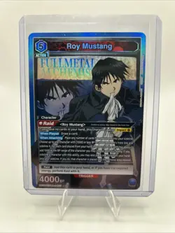 Union Arena – Roy Mustang – #055 – Fullmetal Alchemist – UE09BT/FMA-1-055 - Image 1