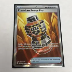 Trainer Premium Power Pro 174/132 Ultra Rare Holo Pokemon Card NM Near Mint - Image 1