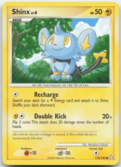 Shinx 118/146 Legends Awakened Pokemon Card LP - Image 1