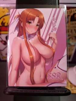 Waifu Card Asuna Yuuki #4 SAO Mint - Image 1
