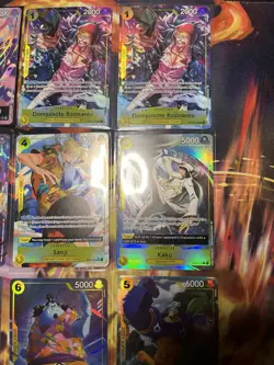 One Piece TCG Alternate Art, Gold DON!! Card Lot Of 15 NM - Image 5