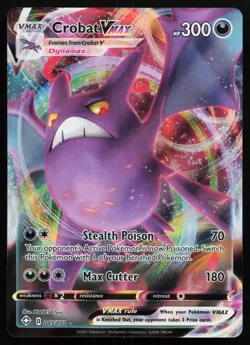 Crobat VMAX 045/072 Ultra Rare Shining Fates Pokemon Card - Image 1
