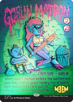 Goblin Matron (Rainbow Foil) -Foil Near Mint MTG Secret Lair - Image 1