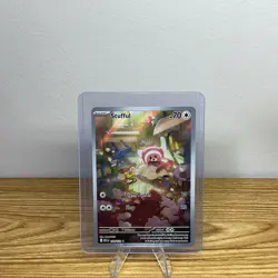 Stufful 154/132 ME01: Mega Evolution Illustration Rare Pokemon Card NM - Image 1